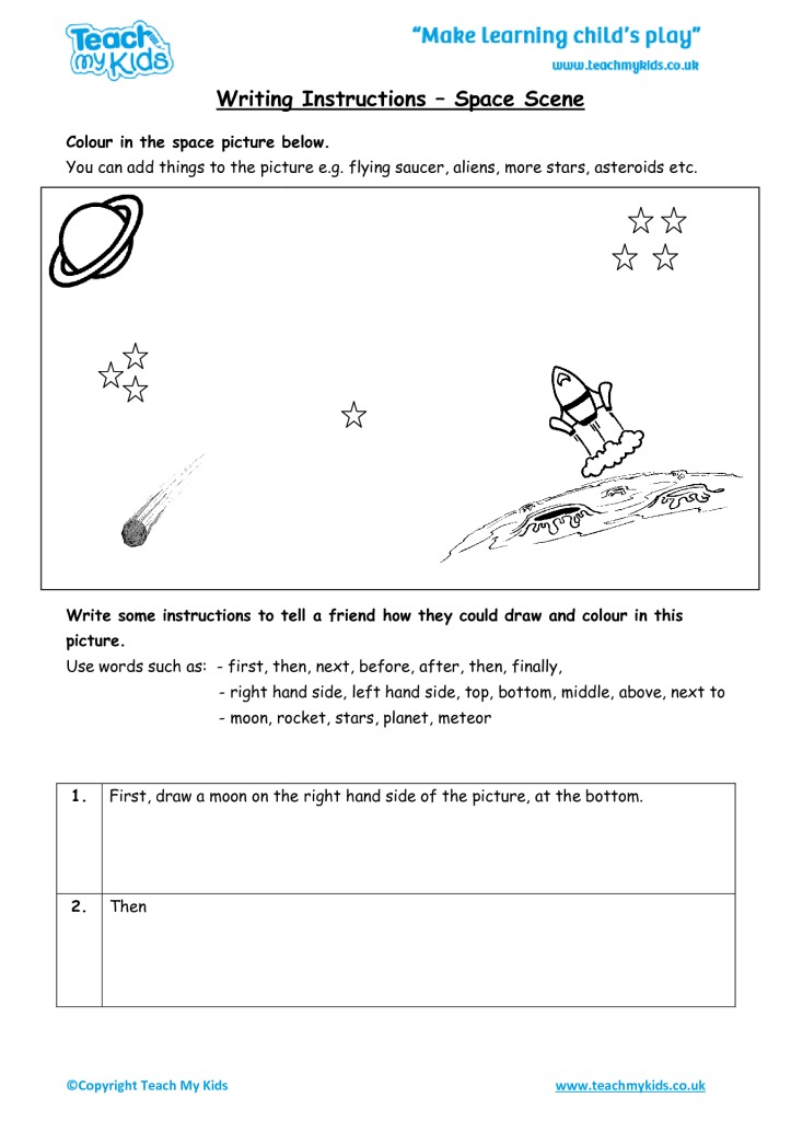 writing-instructions-space-scene-tmk-education